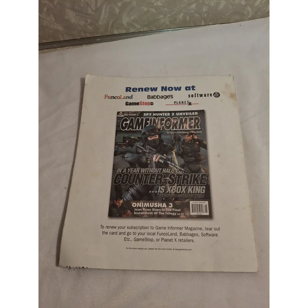 Game Informer Magazine Issue 122 Spider Man 2 Clock Tower 3 2003 Fatal Frame 2